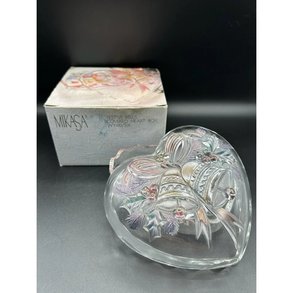 Mikasa glass heart